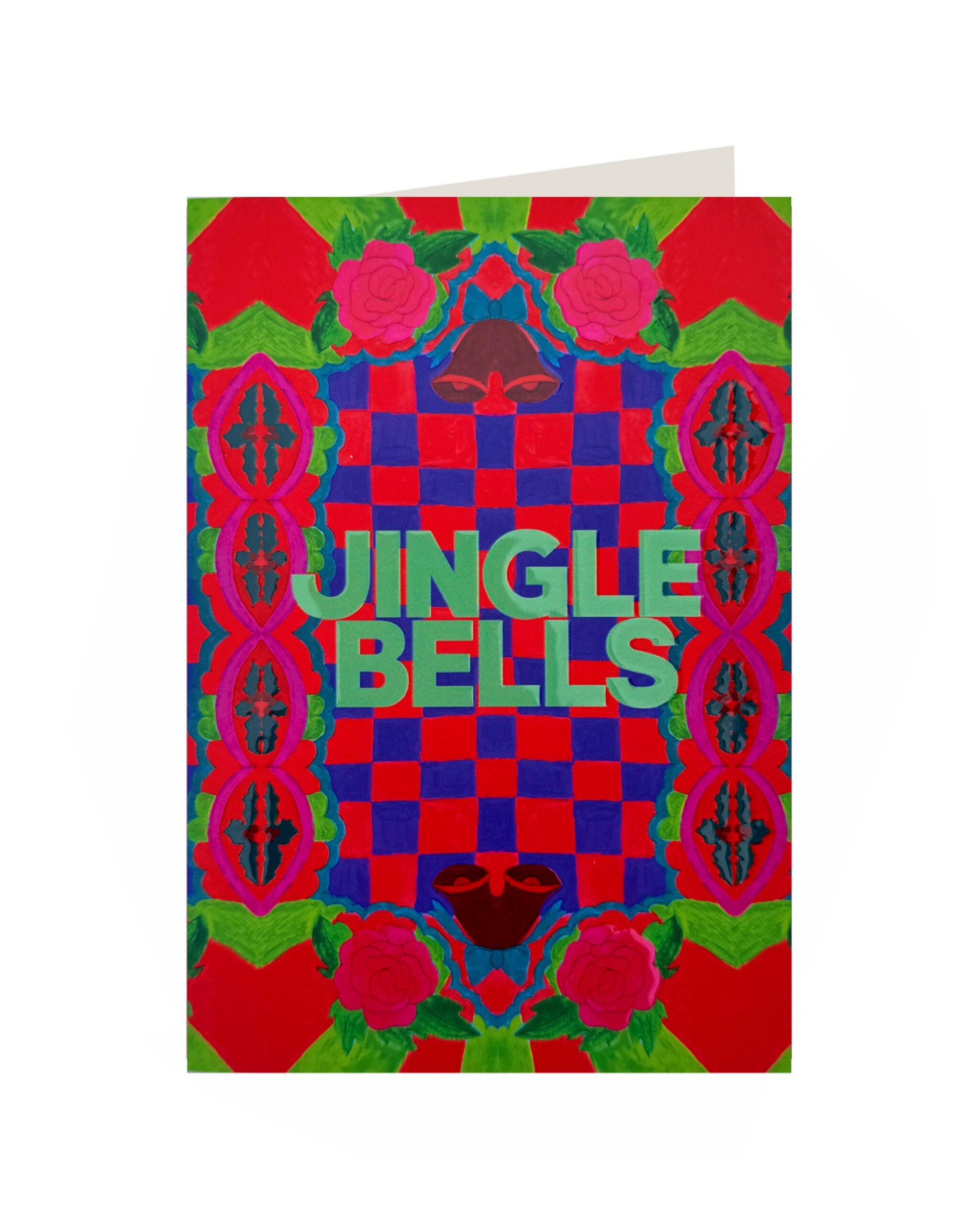 JINGL BELLS on white