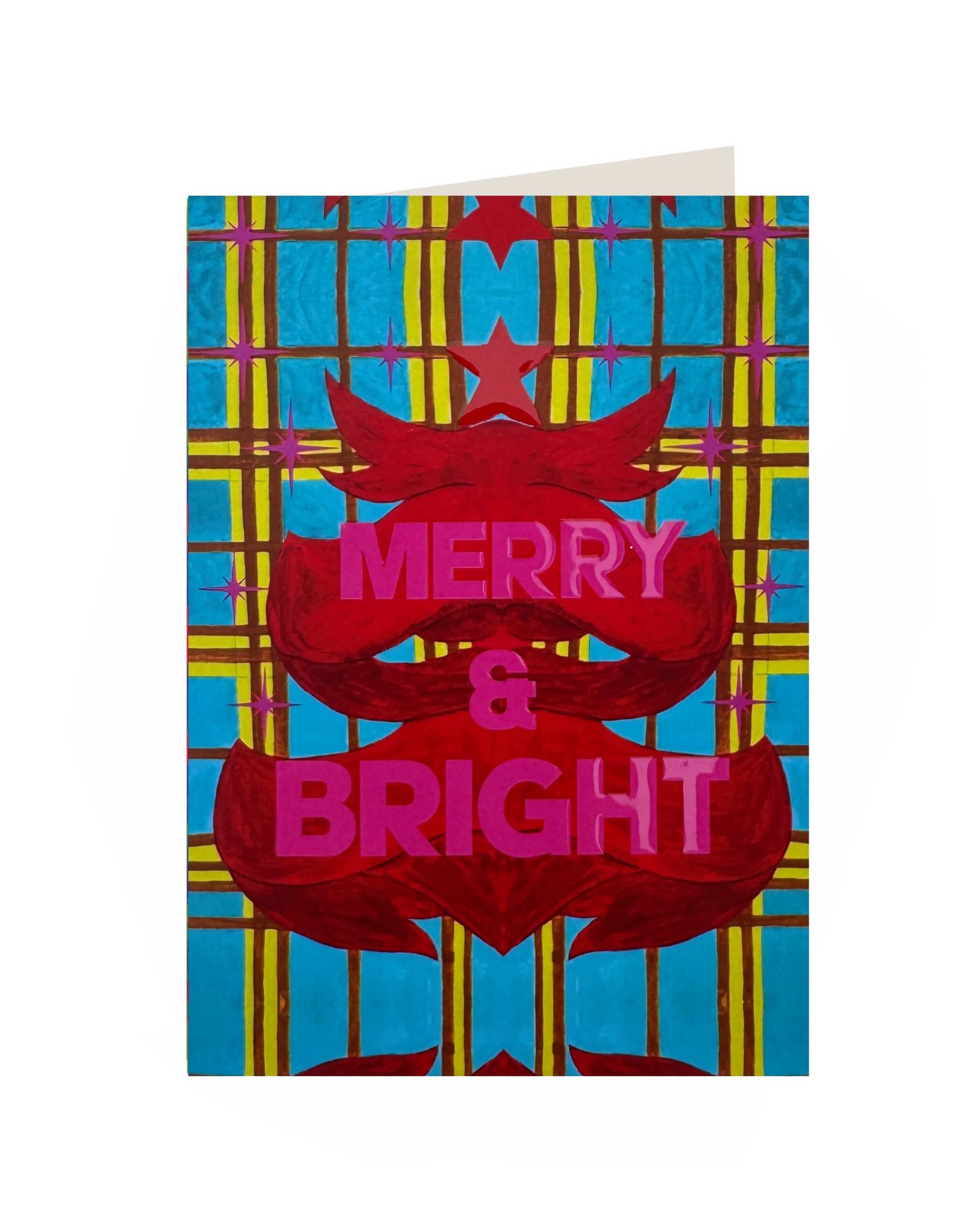 MERRY & BRIGHT on white